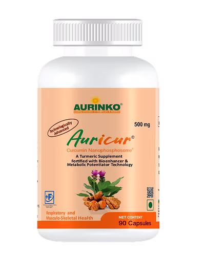 Auricur-Supports Urinary Tract HealthCurcumin Nanophosphosome®-123456789-B