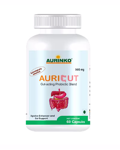 Aurigut-Complementary Food Supplement Gut-acting Probiotic Blend-12345610-M