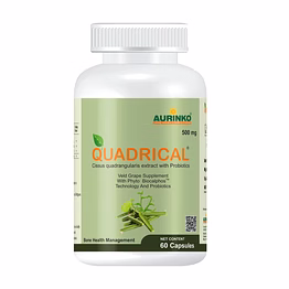 aurinko quadrical-complementary food supplement cissus quadrangularis extract with probiotics