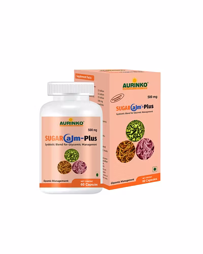SugarCalm Plus-Complementary Food Supplement Synbiotic Blend for Glycemic Management-123456734-M