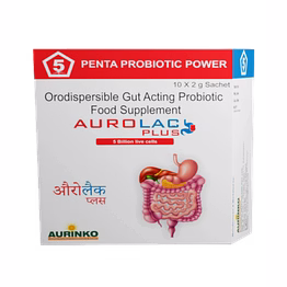 aurinko aurolac plus-orodispersible gut acting probiotic food supplement