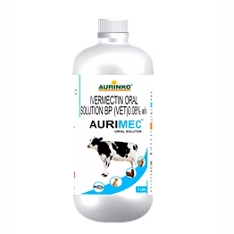 aurinko aurimec-ivermectin oral solution bp (vet) 0.08% w/v