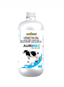 Aurimec-Ivermectin Oral Solution Bp (vet) 0.08% W/v