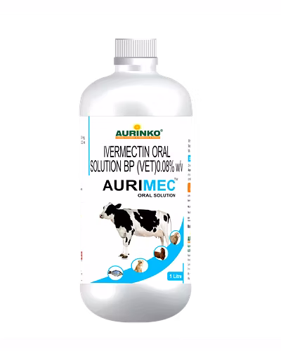 Aurimec-Ivermectin Oral Solution Bp (vet) 0.08% W/v-123456792