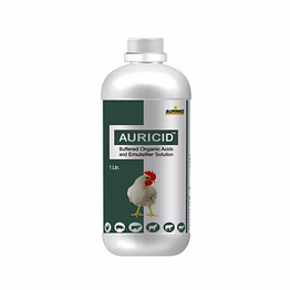 aurinko auricid-buffered organic acids and emulsifier solution