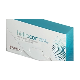 Hidrocor Ocre one Box of Monthaly lens (Zero Power)