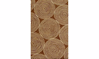 Camo Hand tufted wool rug