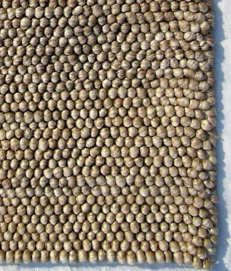 Popup Hand woven Wool Rug-Beige-6