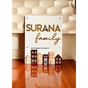 House Nameplate | Mini windows and doors Namesign