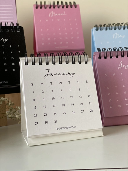 Mini Calendar 2023-Pink-2