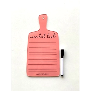 Market List Magnetic Board - Dry Erase