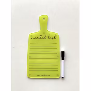 Market List Magnetic Board - Dry Erase