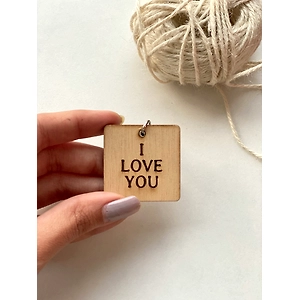 I love you keychain