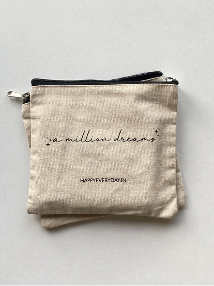 Canvas Pouch - A million dreams-HESWN21-2