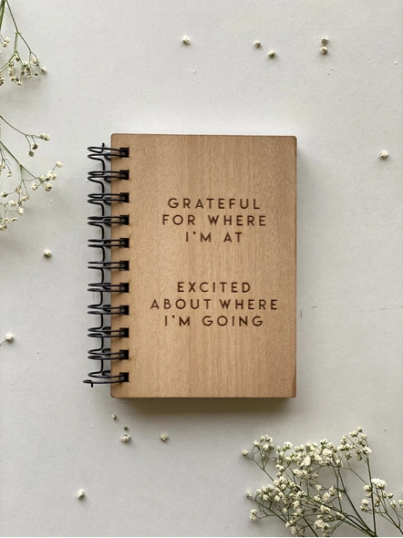 Grateful - Wooden Notebook-HESWN03-1