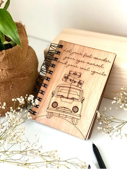 Adventure - Wooden Notebook-HESWN09-1