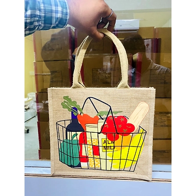 Jute Shopping Bag-12709265