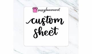 custom handlettering sticker