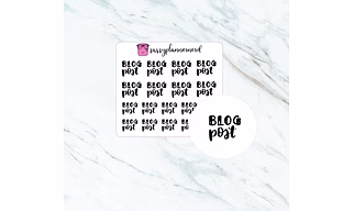 Blog Post Stickers