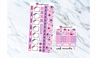 Floral Bloom | Hobo Weeks Sticker kit