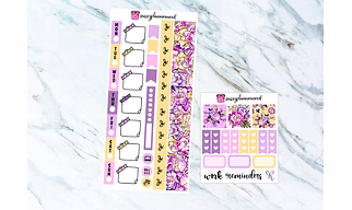 Floral Dreams Hobo Weeks Stickers kit