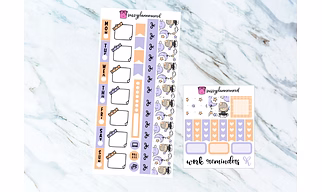 Trick or Treat Hobo weeks Sticker Kit