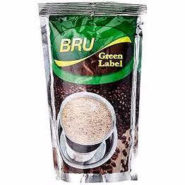 bru green label coffee 100gm pack | premium aromatic coffee blend