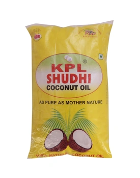 KPL Shudh Cooking Coconut Oil - தேங்காய் எண்ணெய் 1 Litre