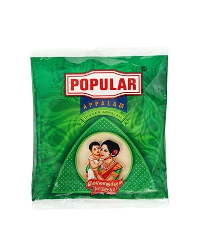Popular Appalam 80gm-15505