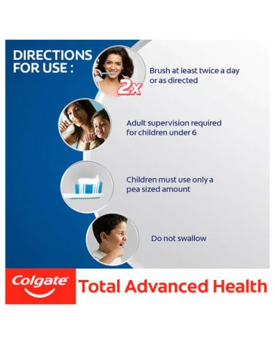 Colgate Total Advanced Health Anticavity Toothpaste,-120-3