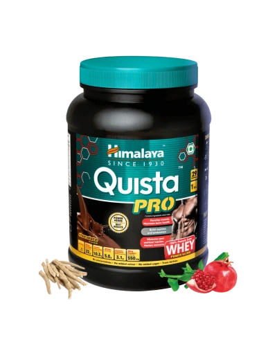 Himalaya Brand - Quista Pro Advanced Whey Protein Powder - 1kg (Chocolate)-17504