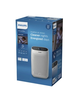 Philips AC1215/20 Air purifier, removes 99.97% airborne pollutants with 4-stage filtration