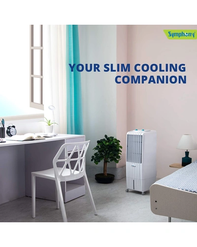 Symphony Diet 12T Personal Tower Air Cooler 12-litres, Multistage Air Purification, Honeycomb Cooling Pads,-3