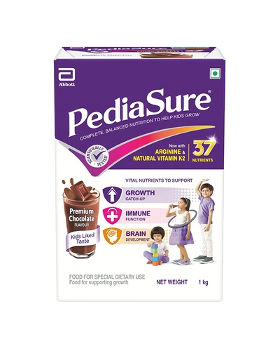 PediaSure Complete Balanced Nutritional Supplement to Help Kids Grow - 1 kg (Chocolate) Box-PEDCD1KG-1