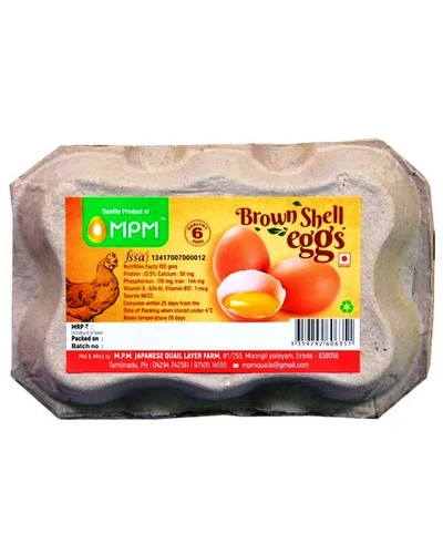Nattu kozhi Muttai /Brown Shell Giriraja Export Quality Eggs 6 Nos Terms &amp; Conditions Apply-GRBSE6