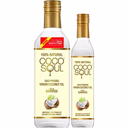virgin coconut oil (cold pressed) coco soul brand