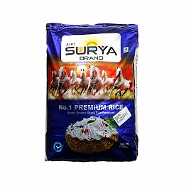 arni surya brand arni surya no1 premium ponni rajabogam boiled rice 26kg - rich flavor and quality