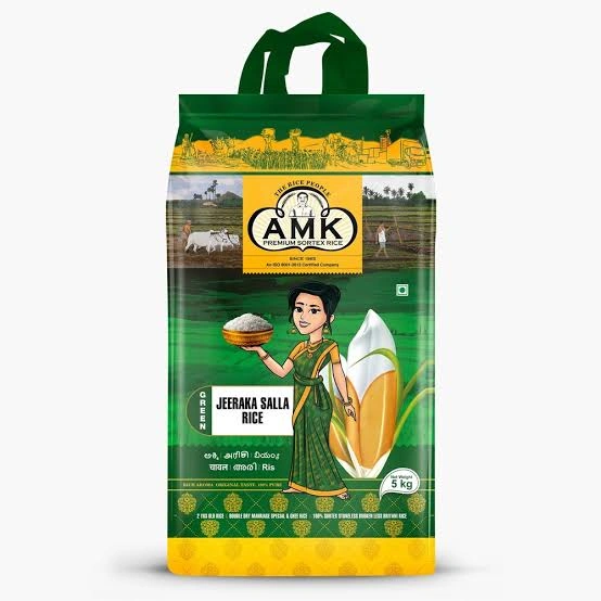 AMK GREEN Seeraga Samba Biryani Rice 26 Kg-AMKSSR26KG