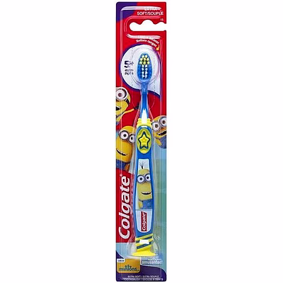 colgate minion kids toothbrush 5+ years