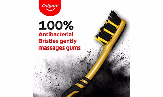 Colgate Zigzag Charcoal-Soft Toothbrush (Pack of 4) - Oral Care Essentials