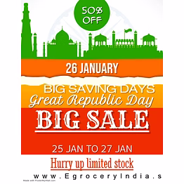 grb republic day money saver combo offer 6 items in 1 pack- premium indian groceries