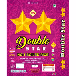 double star no1 ponni rajabogam boiled rice 5kg pack
