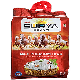 arni surya brand arni surya no1 premium quality red ponni rajabogam boiled rice 5kg pack