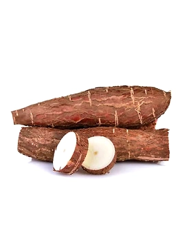 Fresh Cassava/Tapioca Root Vegetables 250 gm - Farm-to-Table Goodness