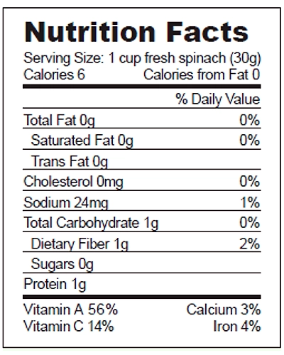 Fresh Spinach / Palak Green Vegetables 100g - Nutrient-Rich Superfood-4
