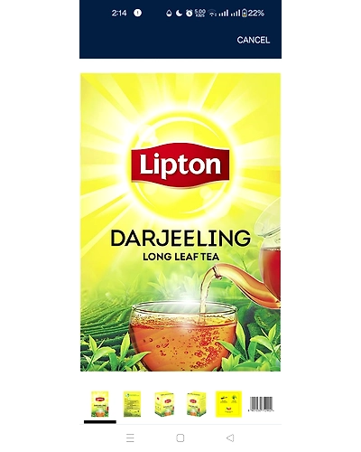 Lipton Darjeeling Long Leafy Tea 250gm-LDLLT250gm