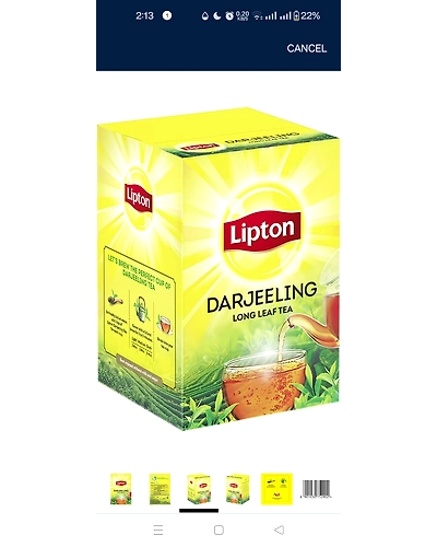 Lipton Darjeeling Long Leafy Tea 250gm-3