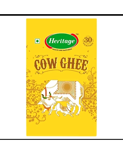 Heritage Cow Ghee 1Ltr Pouch - Pure &amp; Authentic-HCG1LP