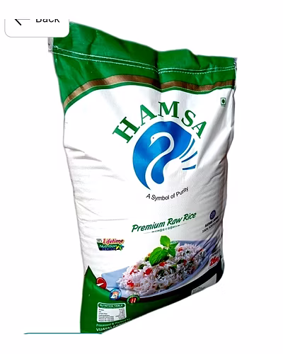 Sona Masuri Raw Rice - Hamsa Brand-3