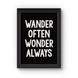 Wander Poster (Wood, A4)-A054-sm